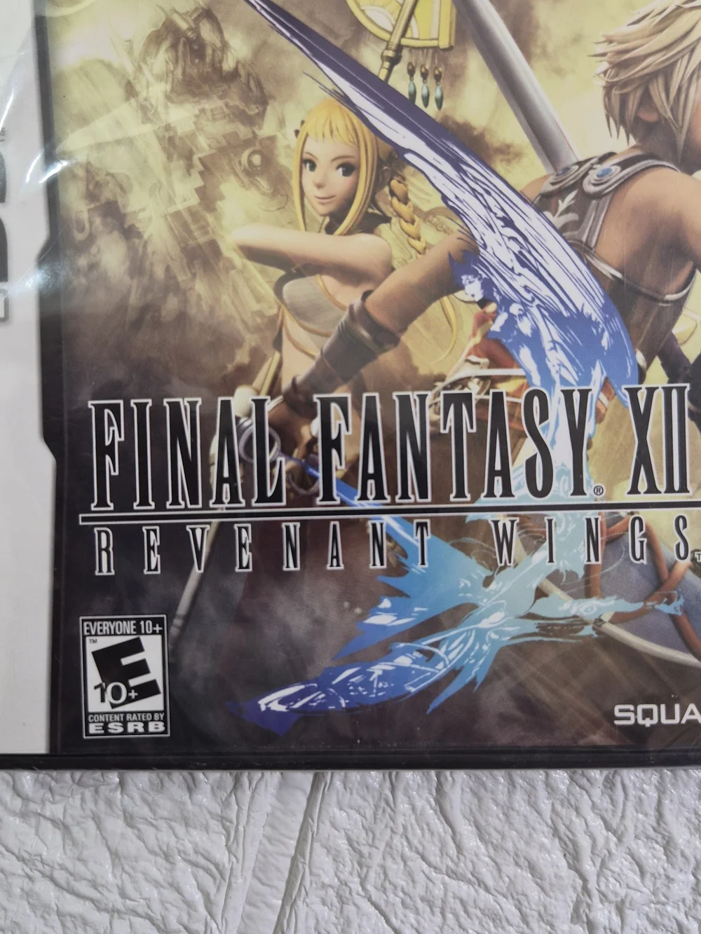 Nintendo DS Final Fantasy XII: Revenant Wings - Gold & Blue Artwork